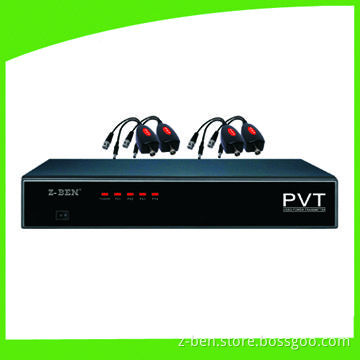Power Video Balun with 1CH Power Video Transmitter and 800m Effective Transmission Distance